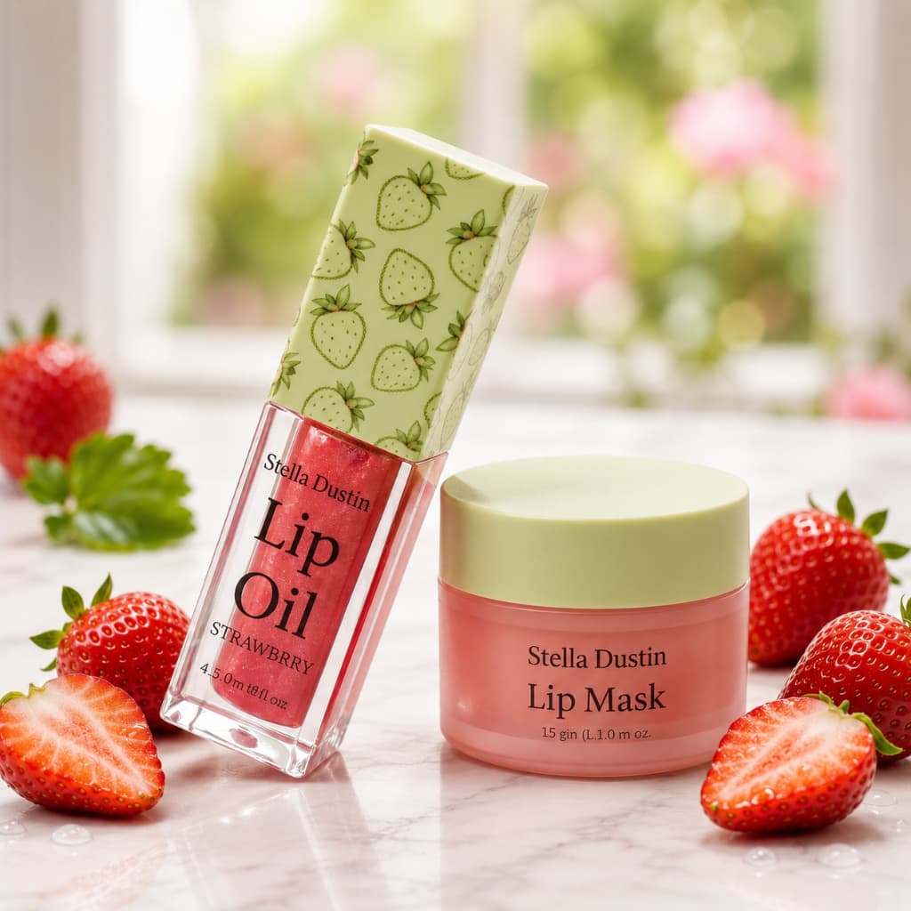 Gloss Stella Dustin Hidratante Labial Lip Oil e Lip Gloss