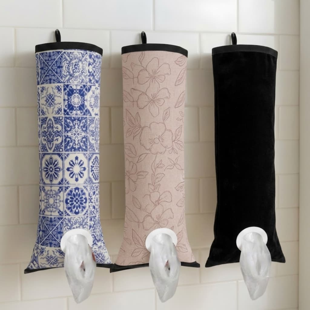 Puxa Saco Impermeável Dispenser de Sacolas Premium