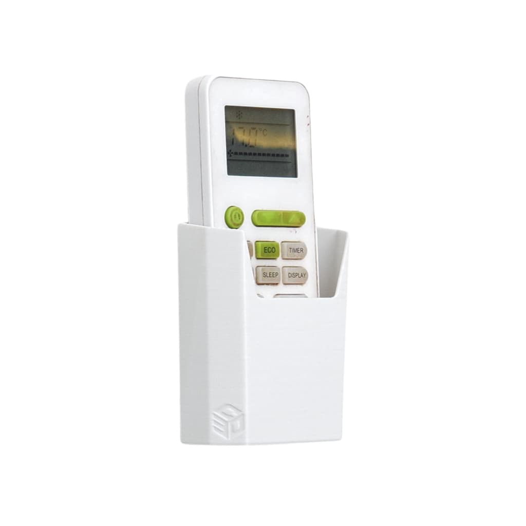 Kit 5 Suporte De Parede Porta Controle Remoto Ar Tv Universal Fechado Casa Quarto Cozinha casa New C3D Concept 3d Print