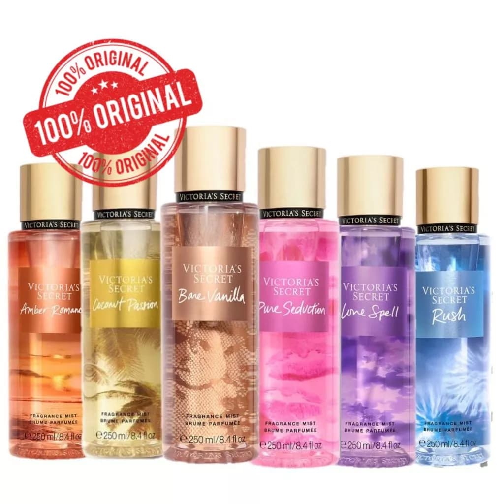 Body Splash Victoria's Secret Original Fragrance Mist 250ml Perfume Corporal