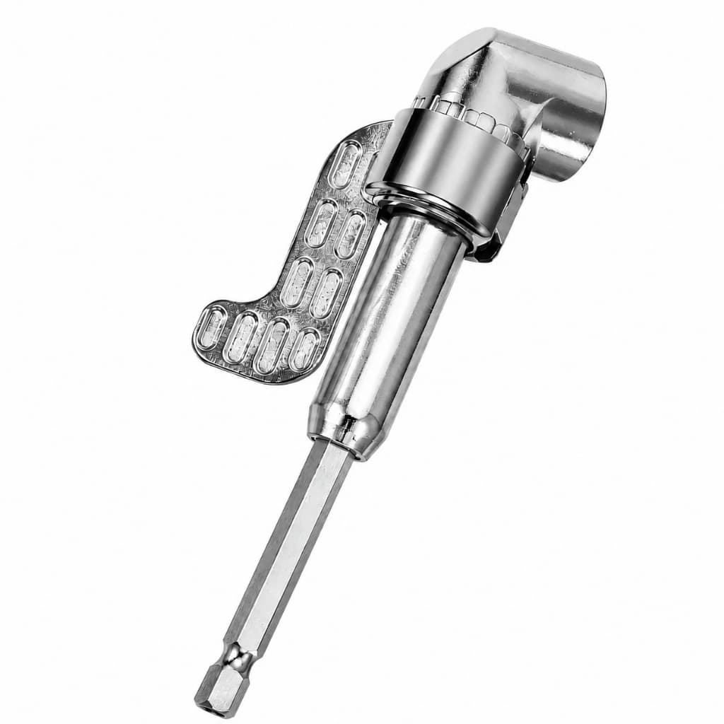 Adaptador Angular 90 Graus Para Parafusadeira E Furadeira Mini Mandril Extensor De Bits Magnético Luatek Cantos Apertado
