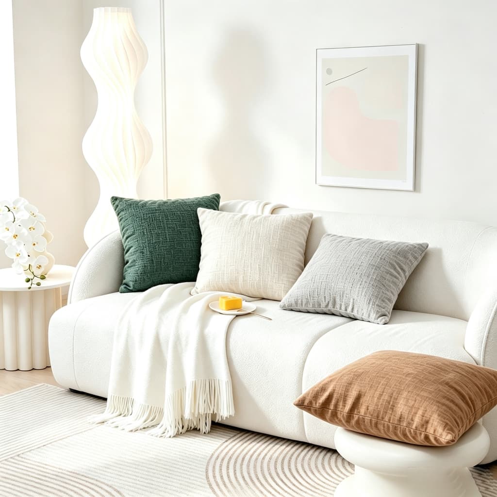 Almofadas Cheias Decorativas 45x45cm para Sala Sofá e Quarto