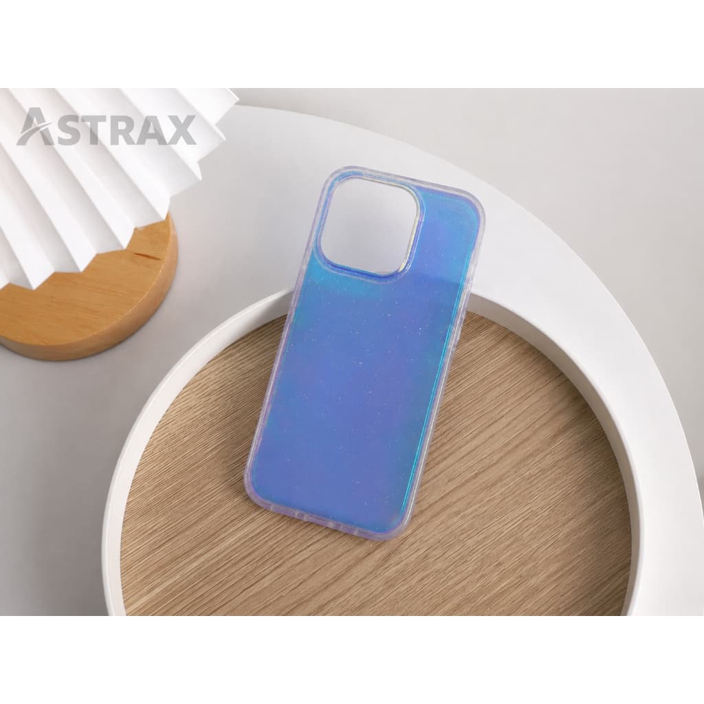 Capa Protetora Transparente com Gradiente Brilhante para iPhone11/12 13promax/14pro15/16promax – Antichoque e Flexível