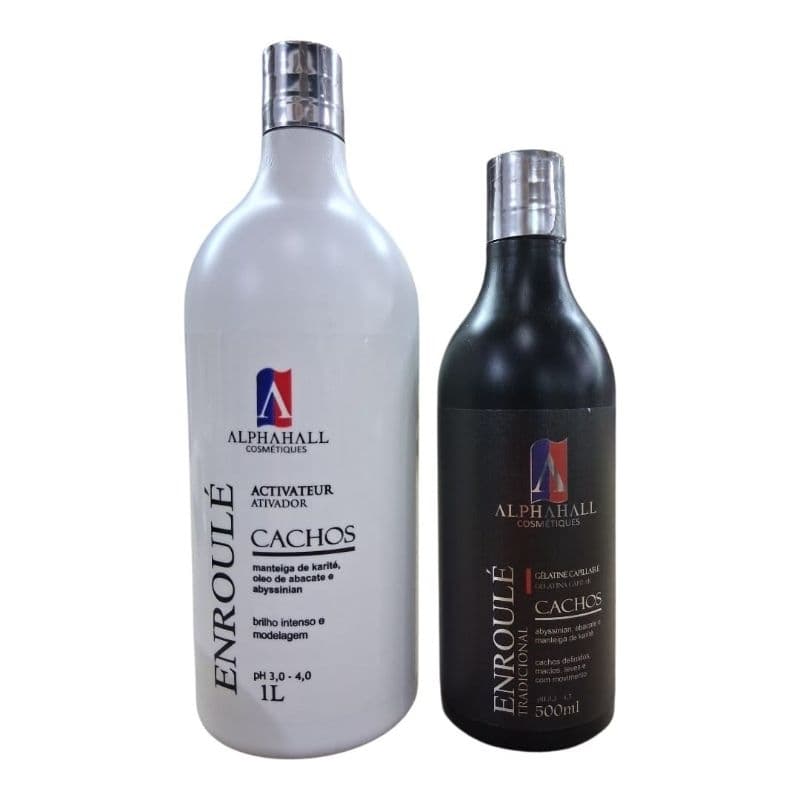 kit cachos Ativador mais Gelatine Capilare