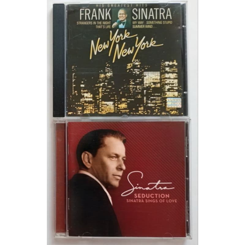 CDs: Frank Sinatra - New York, New York e Seduction: Sinatra Sings of Love