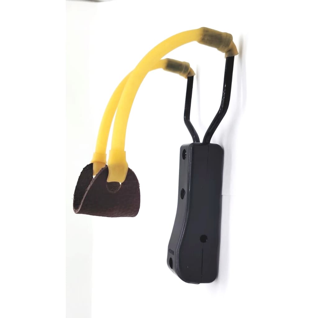 Estilingue Preto de Metal Super Resistente Para sua Diversão