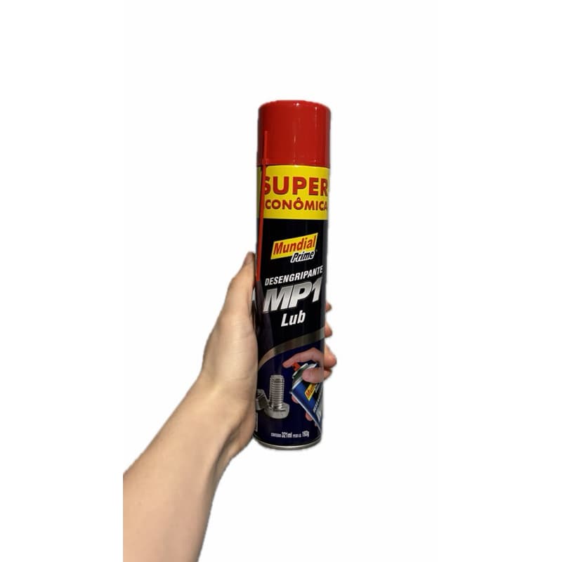 Desengripante MP1 Lub 321ml — Lubrificante Anticorrosivo Multiuso Mundial Prime para Manutenção e Proteção