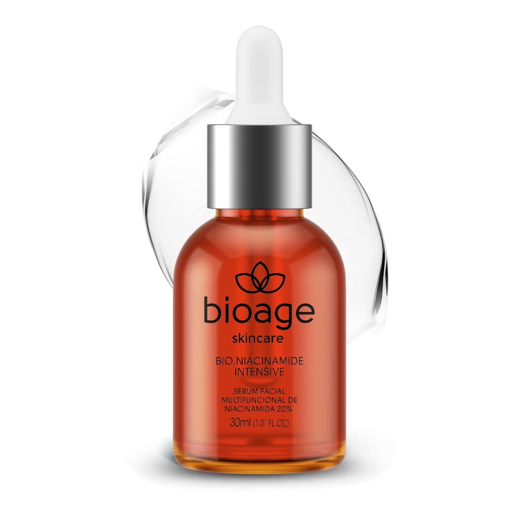 Sérum Facial Bioage Bio.Niacinamide Intensive 30ml - Niacinamida 20% Clareador Controle de Poros Oleosidade