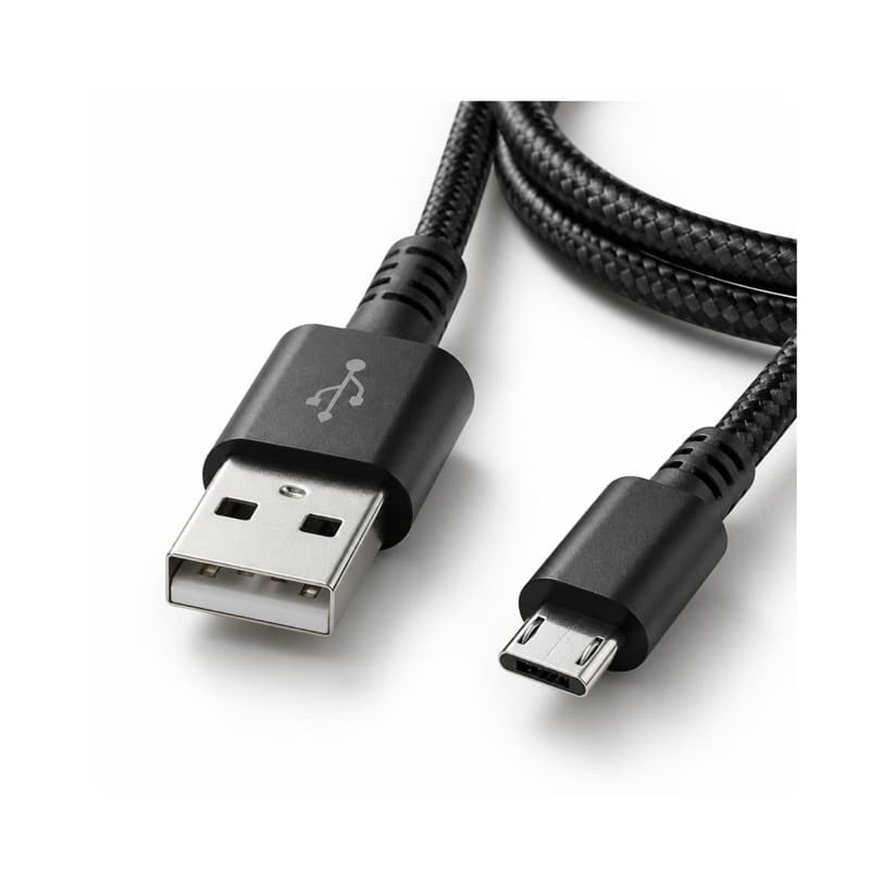 Cabo Turbo Micro USB V8 20W A'Gold Plus Reforçado 1m Carga Rápida Dados CB77-1
