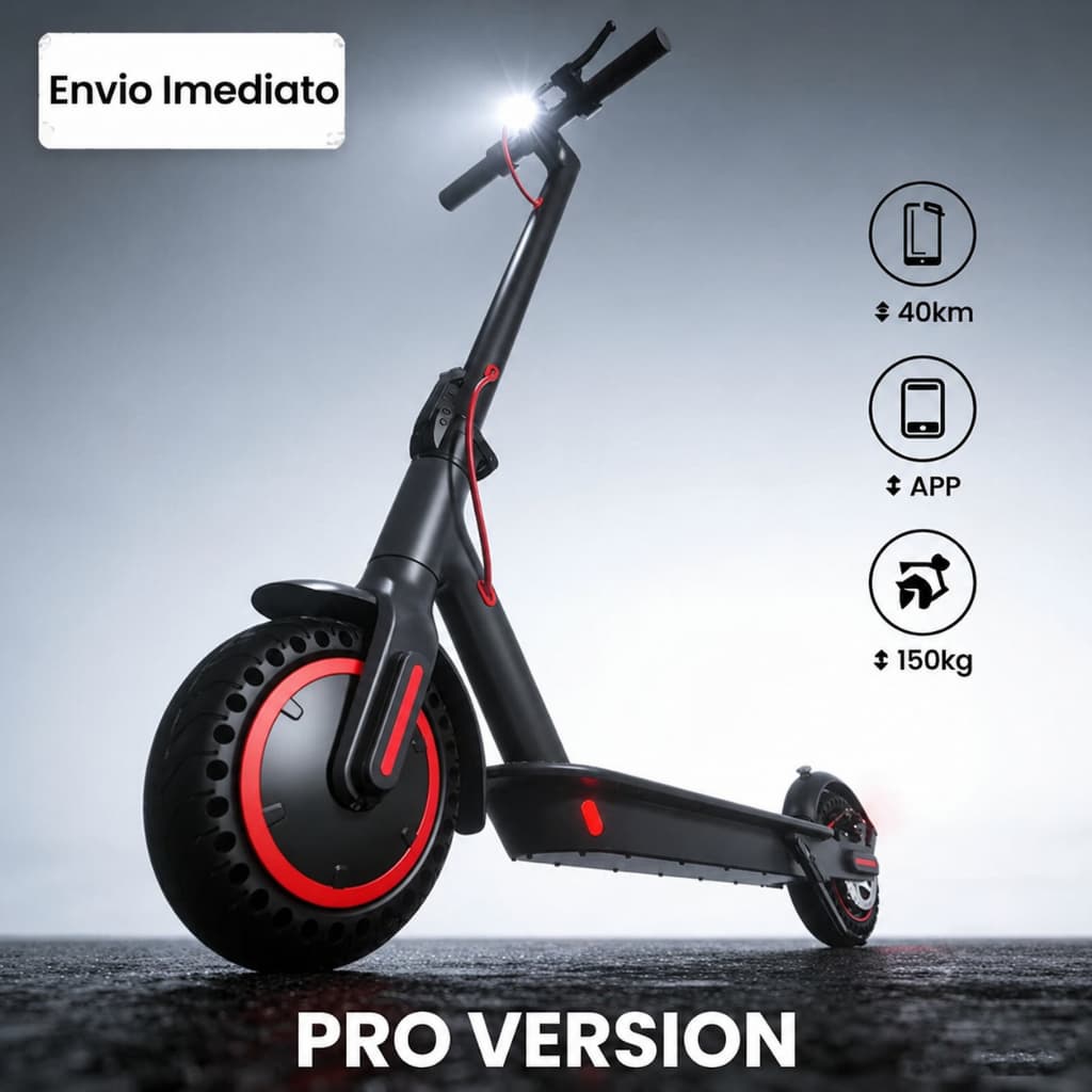 Patinete Elétrico Dobrável Para Adultos 550W Bivolt 36V