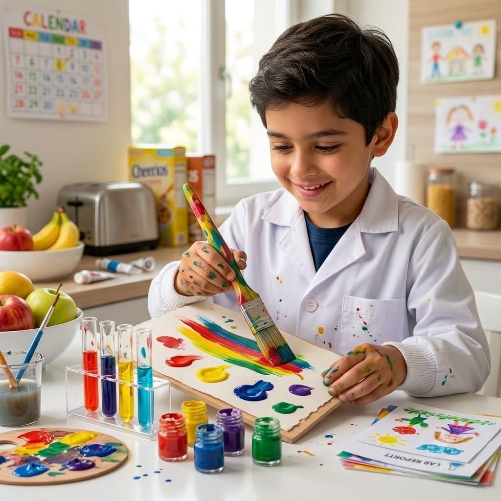 Jaleco Branco Infantil Unissex Escolar Laboratório Manga Longa