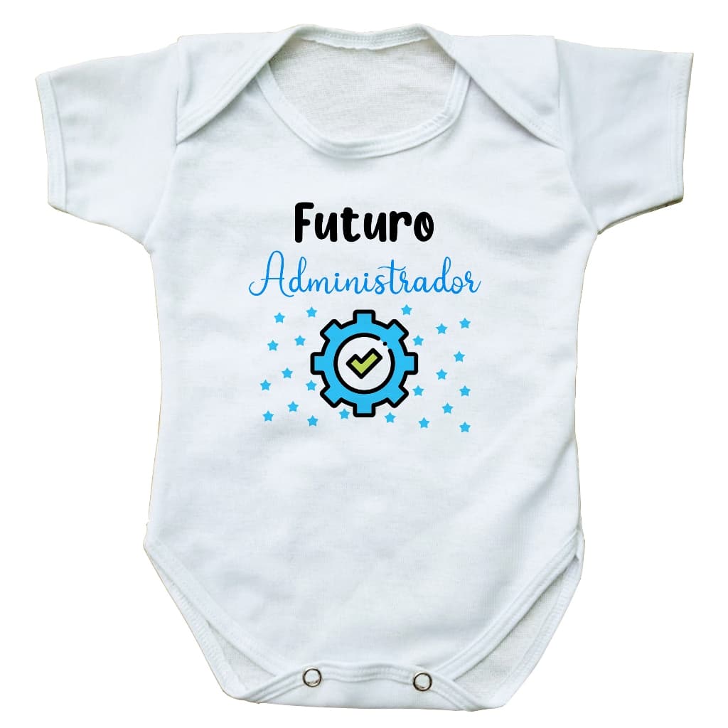 body bebe roupinha infantil futuro administrador presente profissão bore bori bodie criança bebê