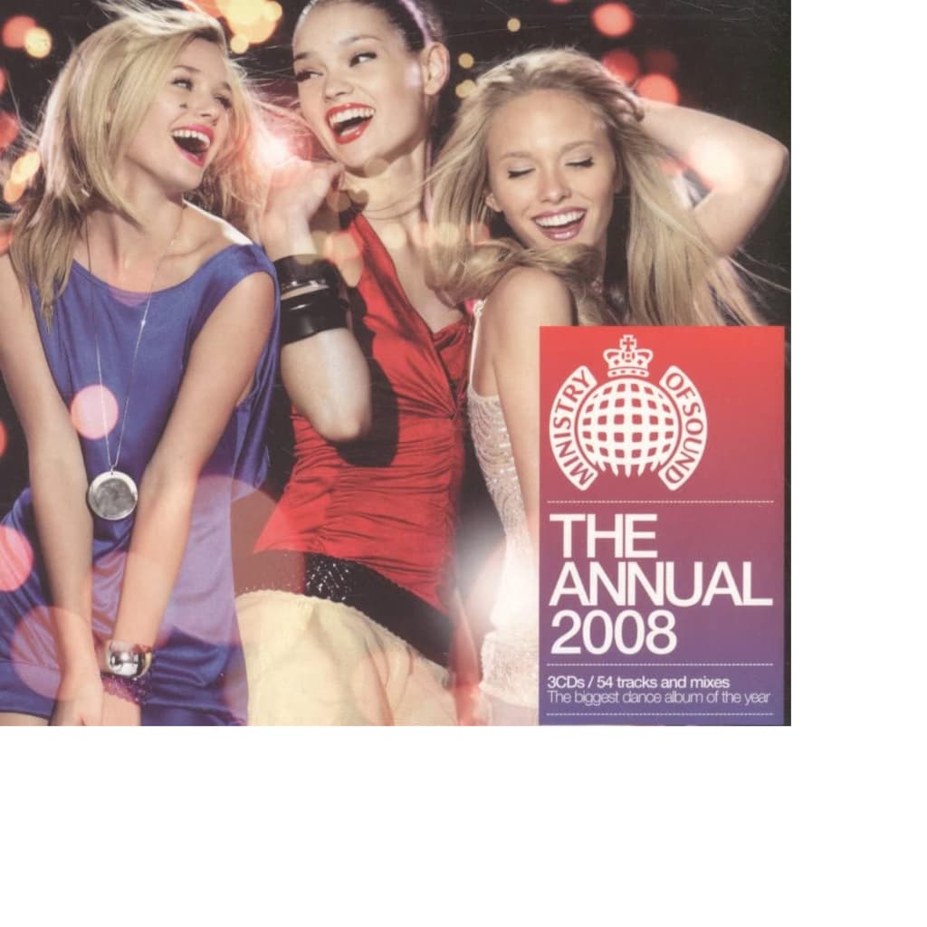 cd  ministry of sound  the annual 2008  triplo import lacrado