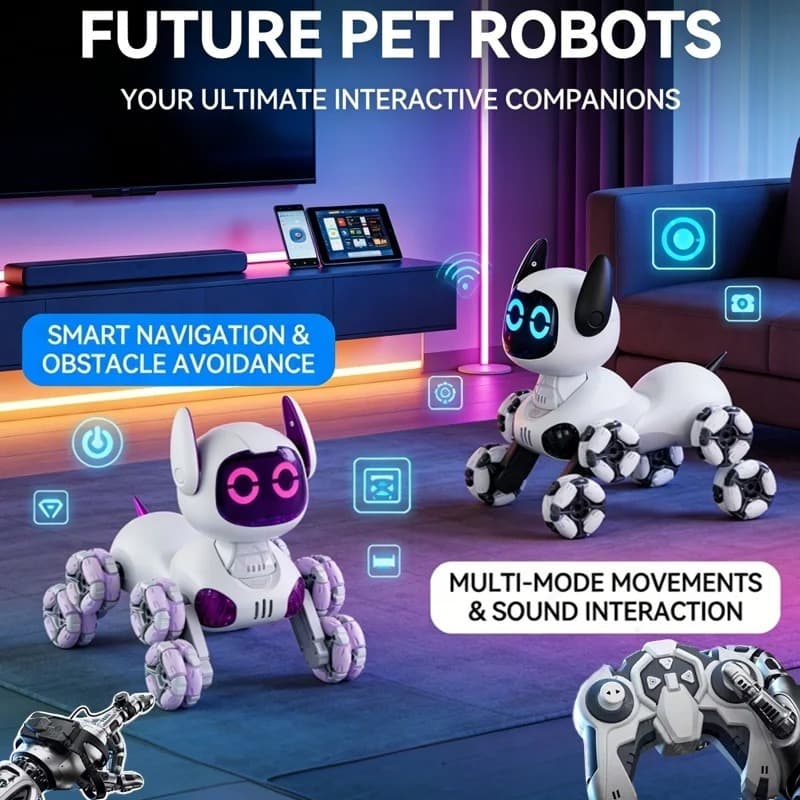 Carro Robô RC 8WD Controle Remoto com Acrobacias Música Transformável Infantil rosa