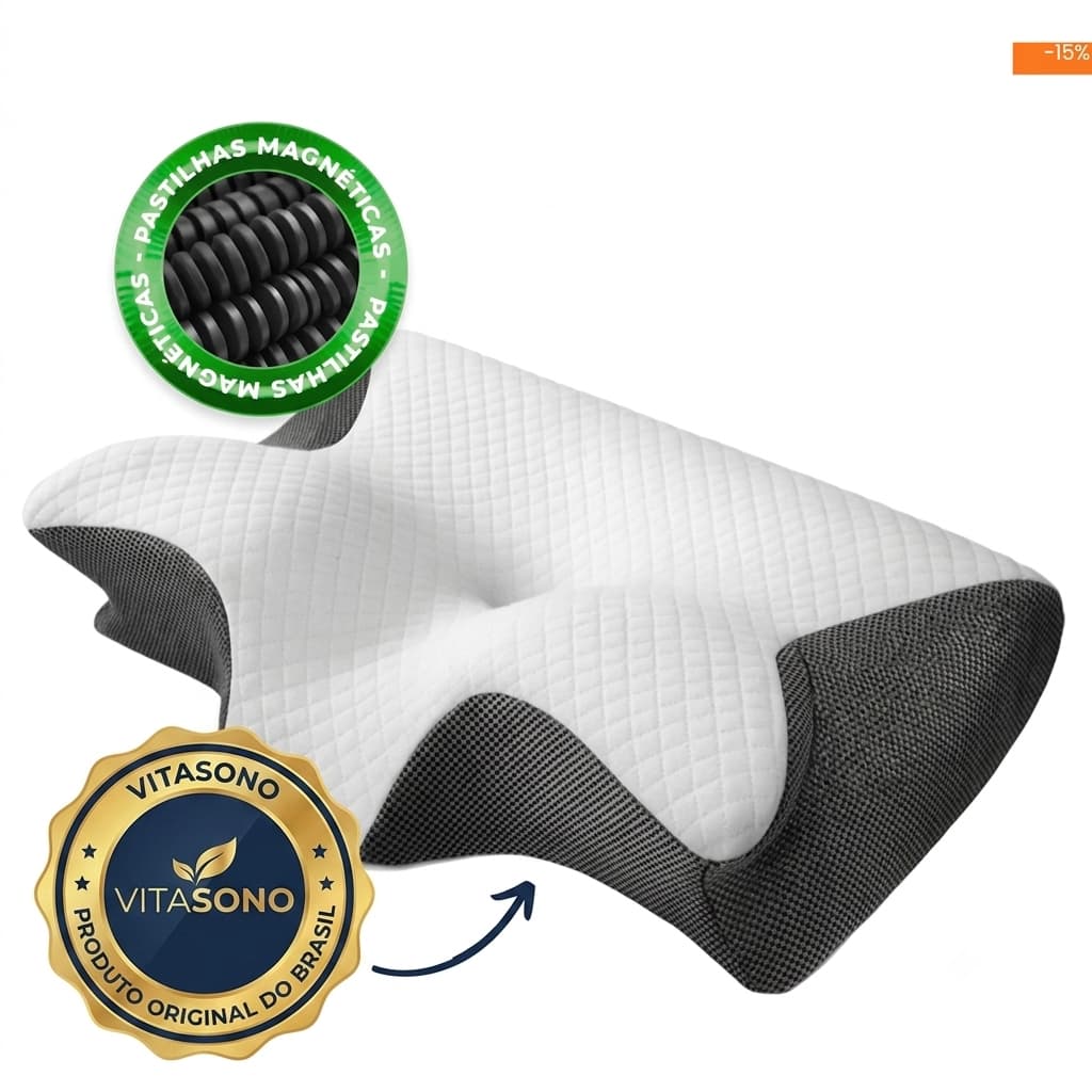 Travesseiro Cervical Ortopédico Wing Pillow Ergonômico Pescoço