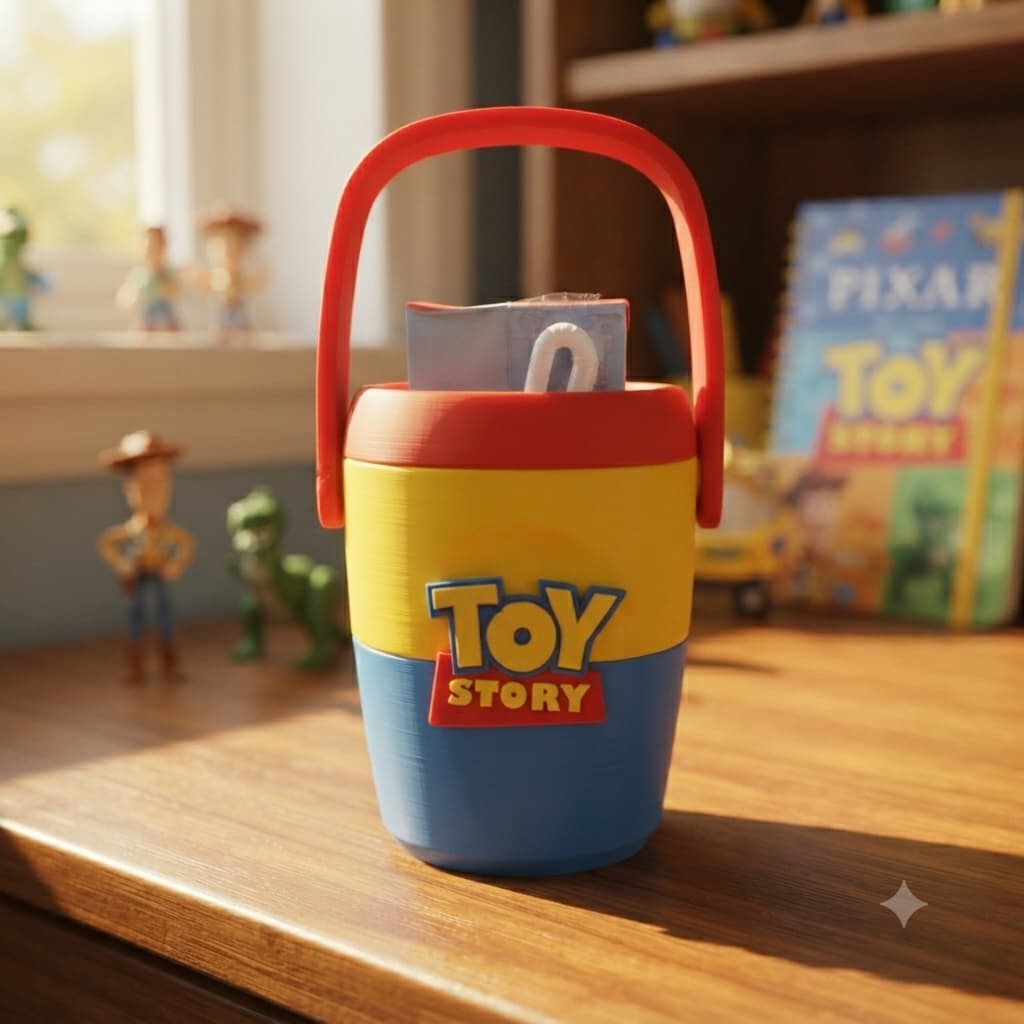 Porta Canetas Toy Story Organizador de Mesa Porta Lápis Porta Objetos Decoração Escritório e Estudos