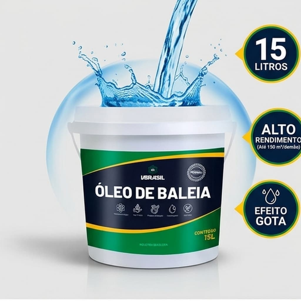 Óleo de Baleia VBrasil Impermeabilizante 15L