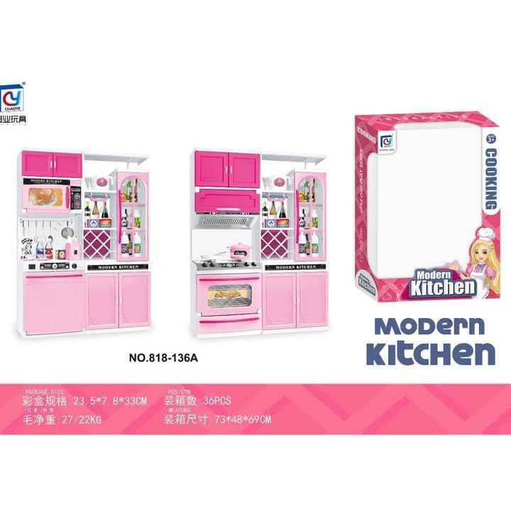 Cozinha de boneca Presente Infantil Para Meninas Brincar