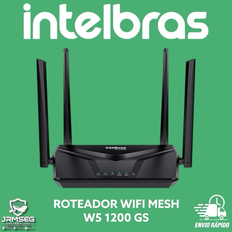 Wi-Force W5-1200GS Roteador Wi-Fi residencial Intelbras