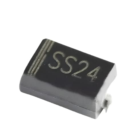 kit com 10 diodo retificador ss24 smd 2a 40v original ss 24 sma