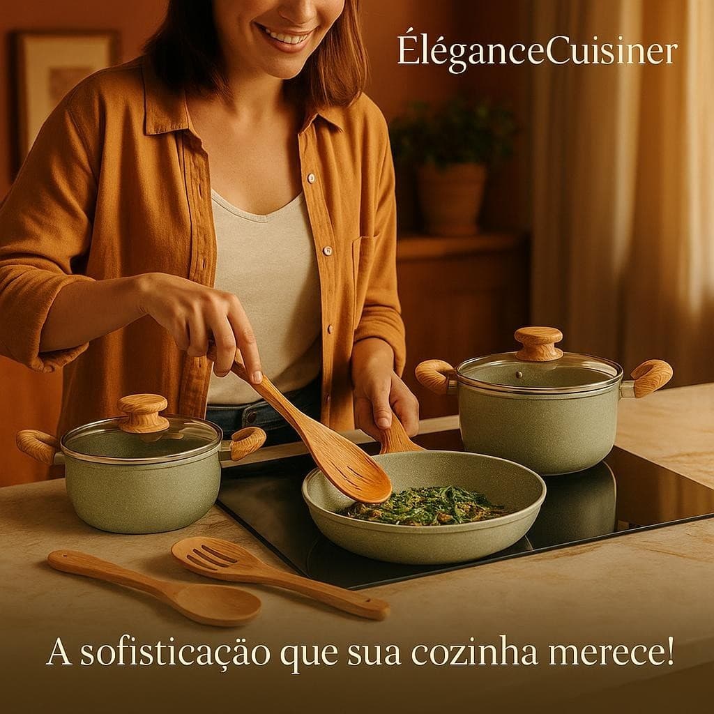 ÉléganceCuisiner — A revolução na sua cozinha para refeições perfeitas.