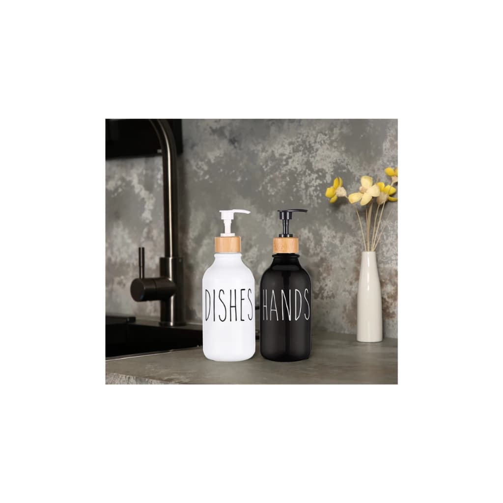 Dispenser Sabonete/Sabão Líquido em Vidro - 500 ml