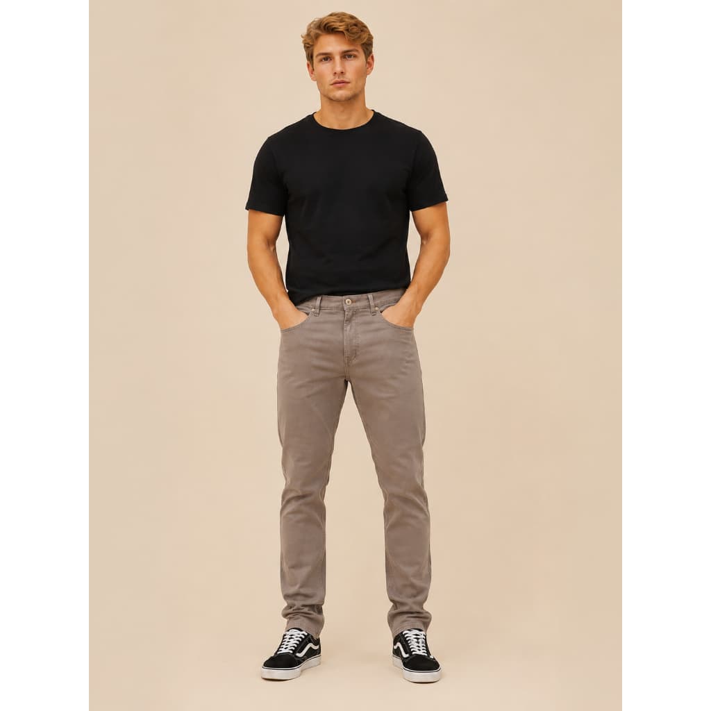 Calça Jeans Masculina Slim/Fit Diversos Tamanhos Do 38 ao 48 Com Elastano Super Confortável