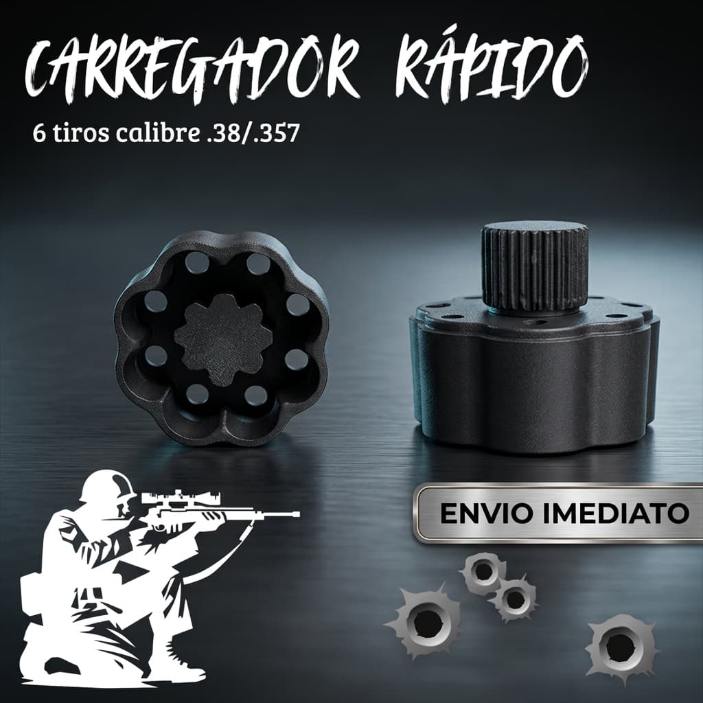 Agilizadores Para Treino Troca Rápida para 6T 38 357 Preto