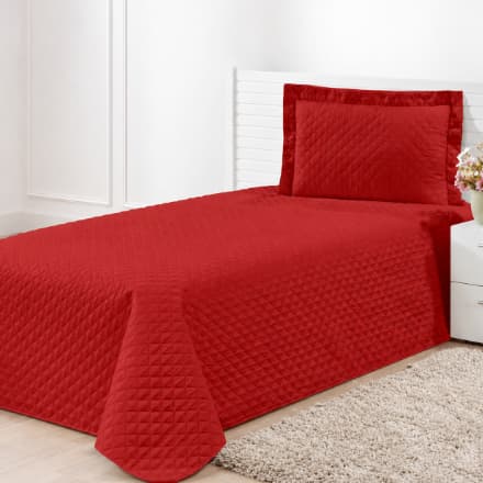 Kit Cobre Leito Solteiro Varias Cores 2 Peças Matelado Sem Costura Colcha De Cama Menino Juvenil