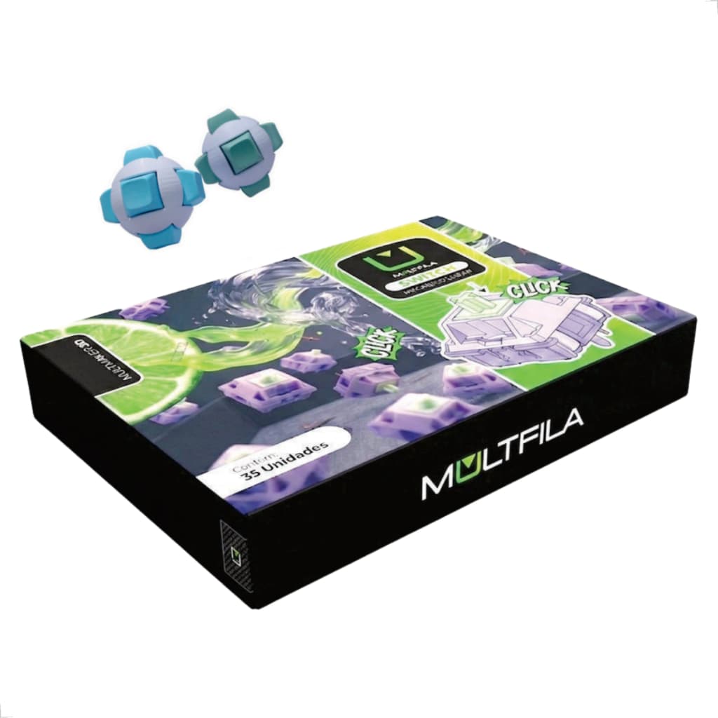 SWITCH MECÂNICO LINEAR MULTFILA CX C/ 35 PEÇAS