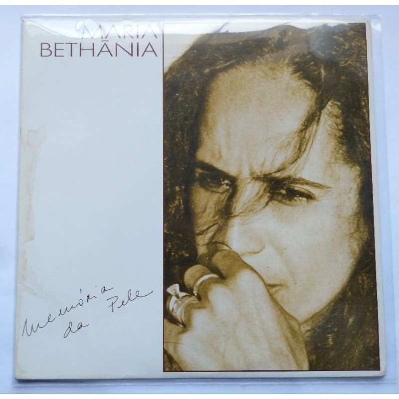 LP Disco de Vinil Maria Bethânia Memória da Pele C/ Encarte