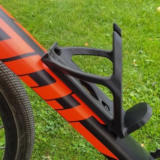 Suporte De Garrafa Caramanhola Squeeze Bike Sports Preto