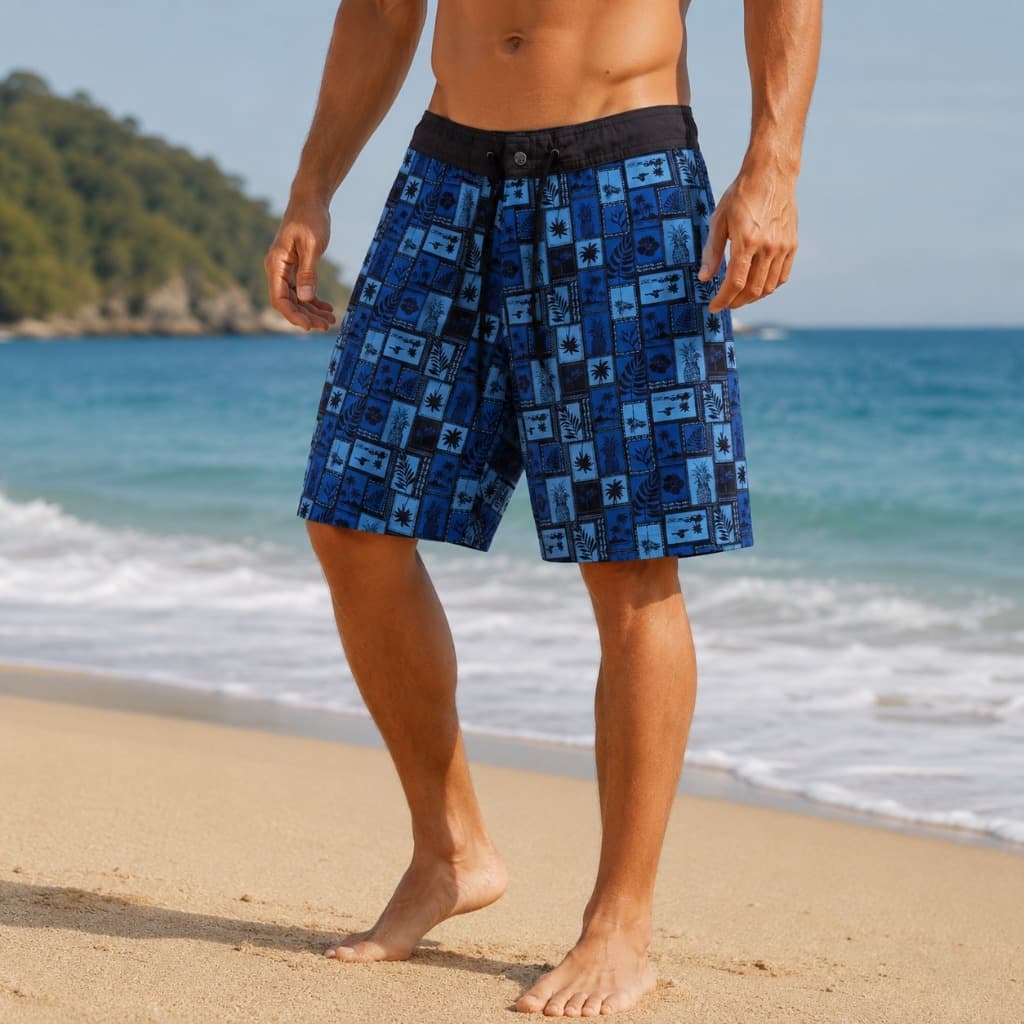 Kit Com 10 Bermudas Surf Masculinas Tactel Moda Praia Atividade Física Atacado