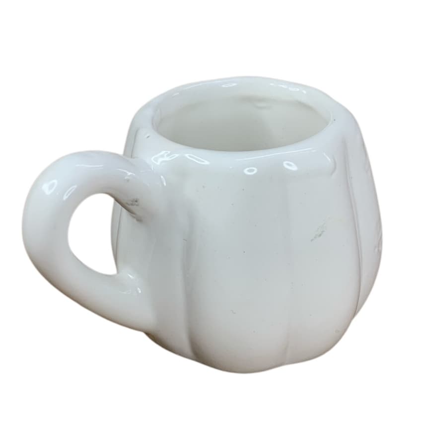 Xícara de 2ª LINHA Com DEFEITOS de Estética 80mL Café Branca de Cerâmica Para Bebidas Quentes e Frias