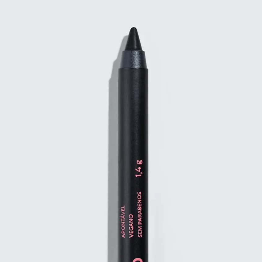 Lápis Ultra Preto para os Olhos Dailus com Efeito Matte