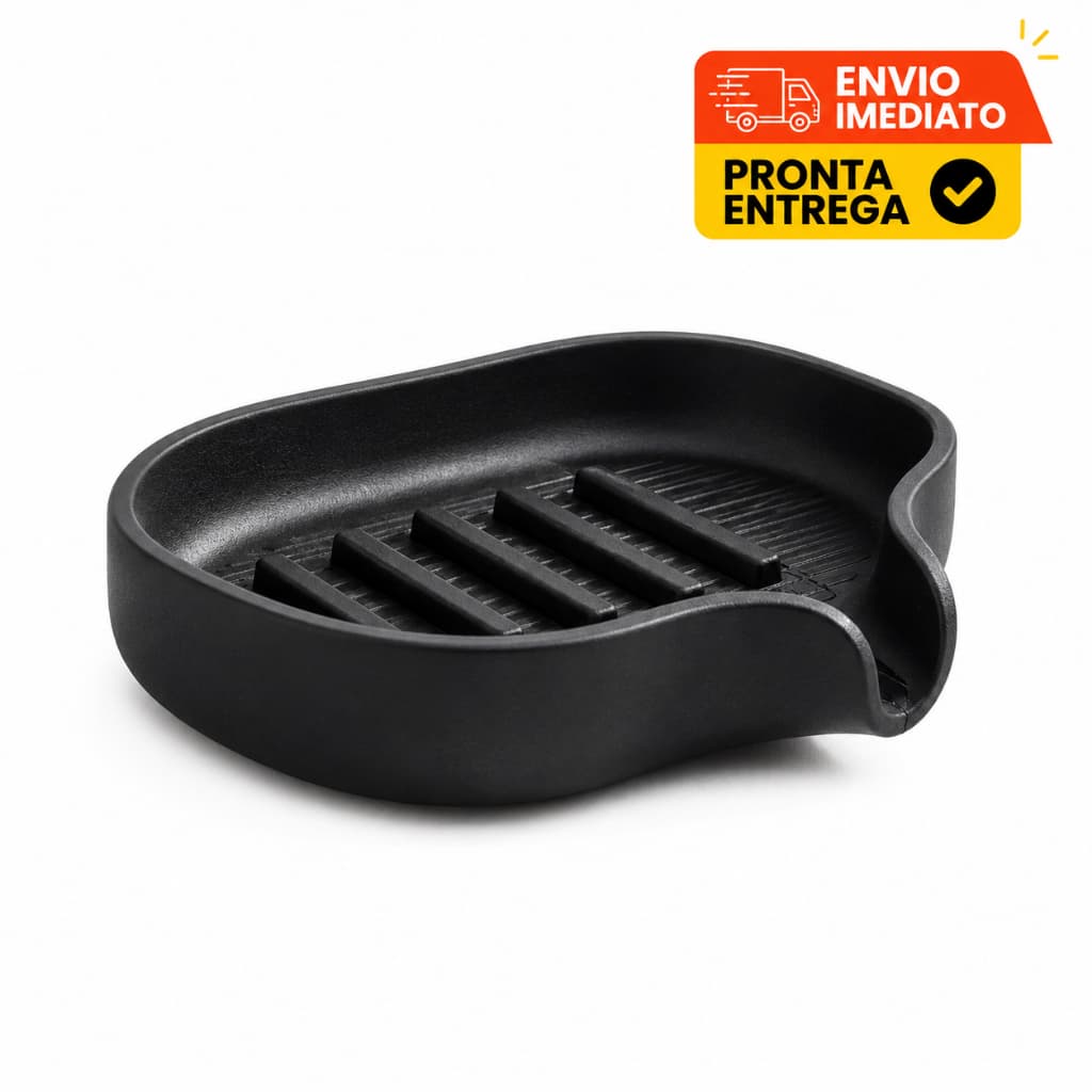 Saboneteira Drenante Porta Sabonete com Sistema de Drenagem Inteligente