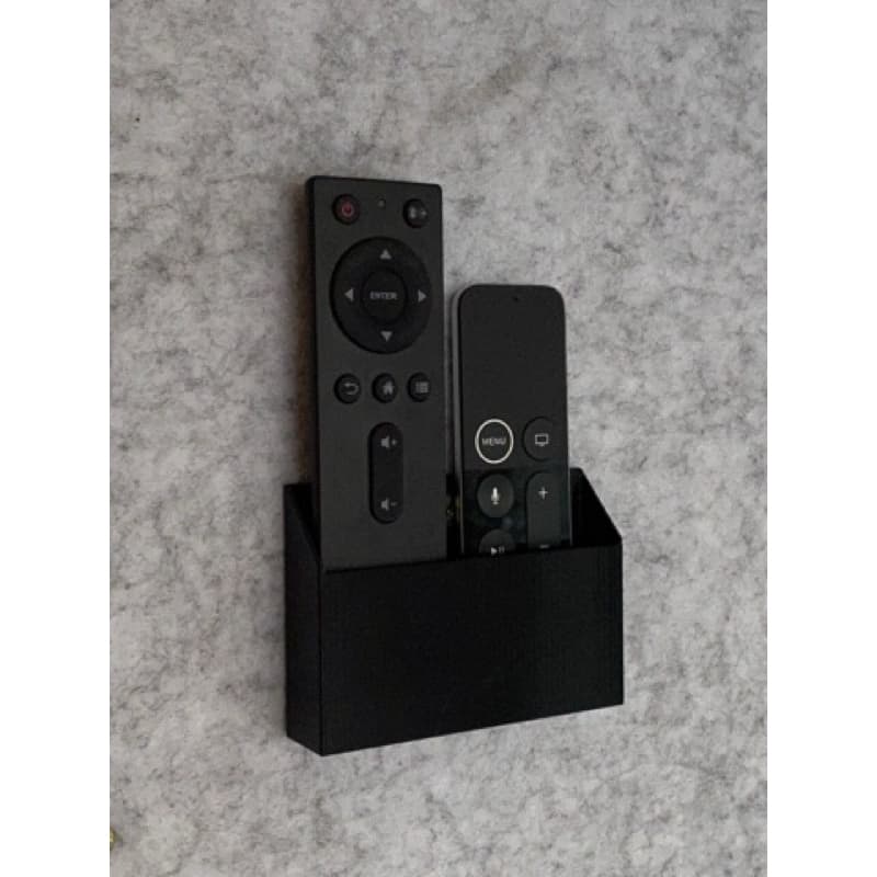 Suporte de Parede para Controle Slim | Organizador em PLA | Acompanha Fita Banana | Impressão 3D