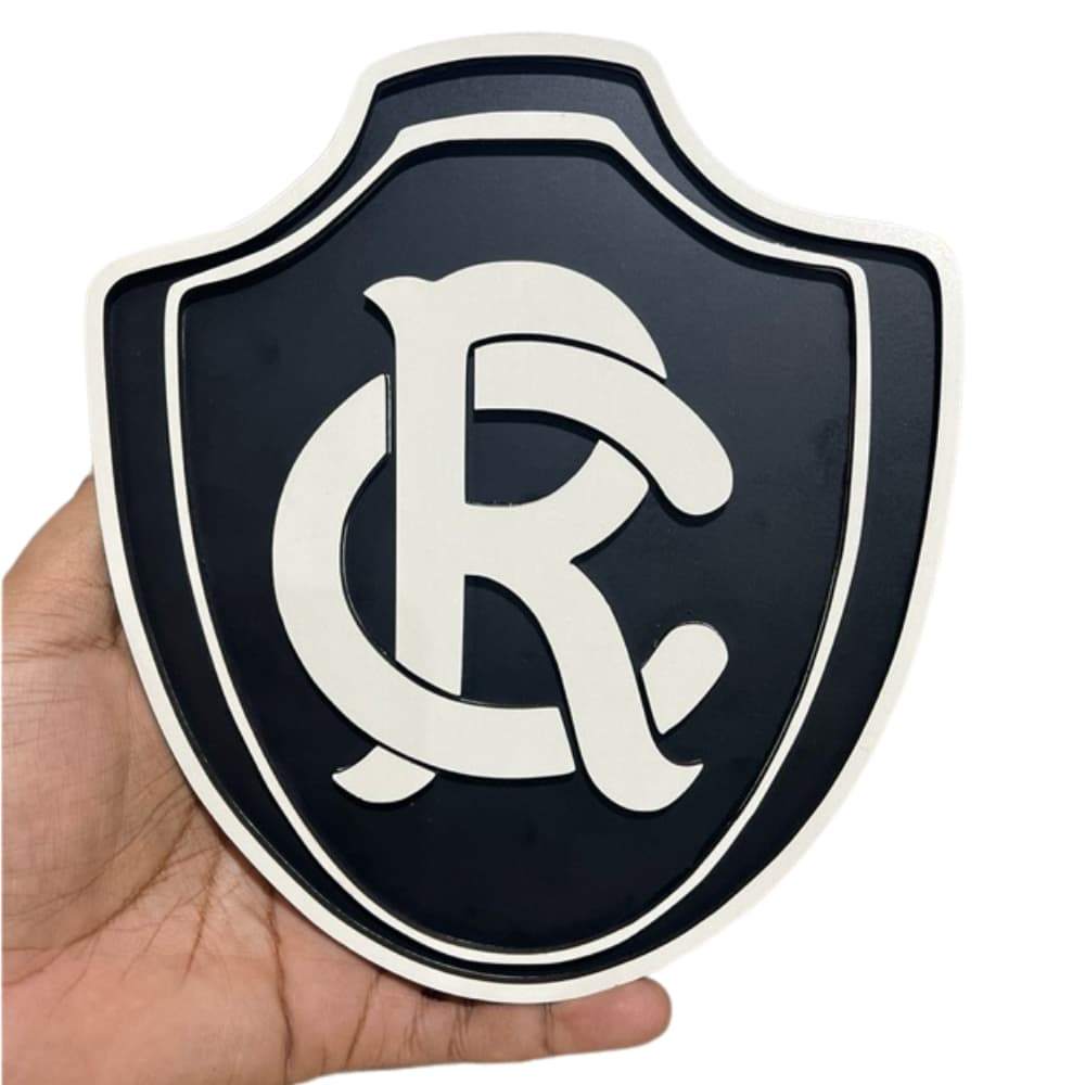 Quadro Decorativo Leão Azul Em MDF 3D 20cm + Suporte + Brinde vc
