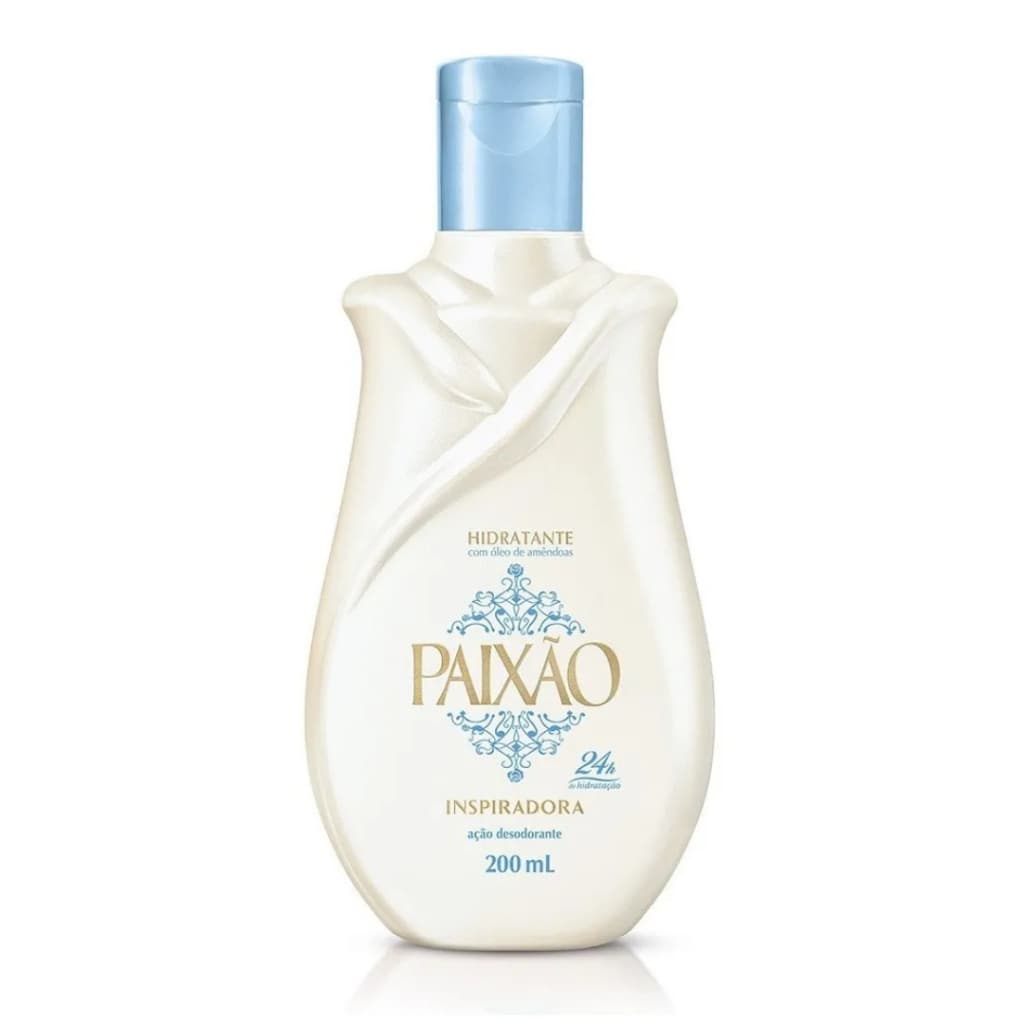 Hidratante Desodorante Corporal Inspiradora Paixão Frasco 200ml Rosas Brancas
