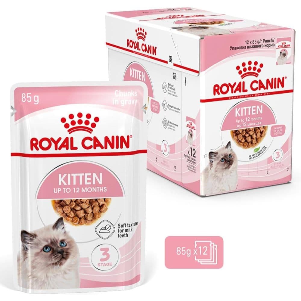 Sachê Royal Canin Gatos Filhotes - 12 Unidades