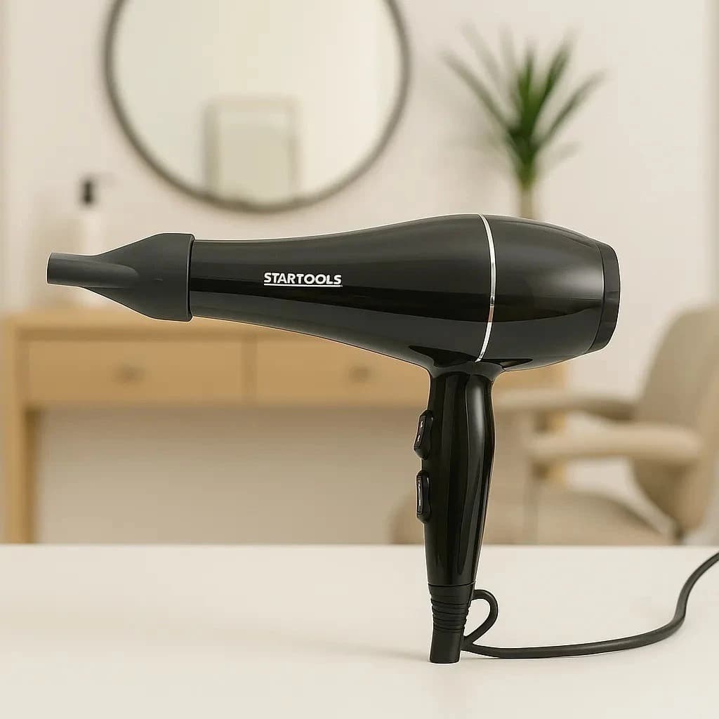 Secador de Cabelo Profissional Potente 1800w Tecnologia Ions 127v Preto