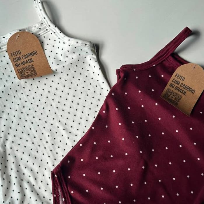 Body Regata alcinha menina Estampado malha Suede o RN ao GG fabricação própria.