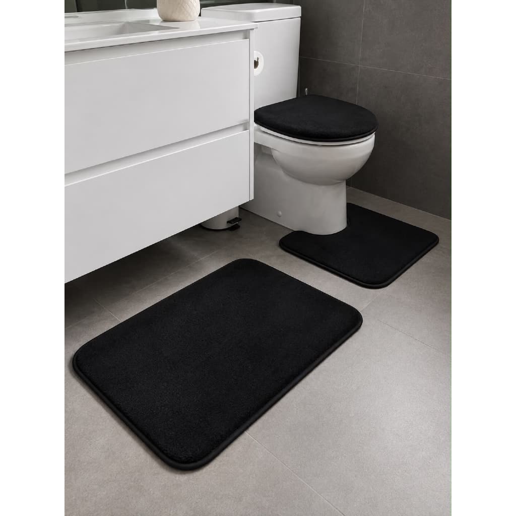 Tapete para Banheiro Kit com 3 Peças Antiderrapante Super Soft – Atacado algodão avsss