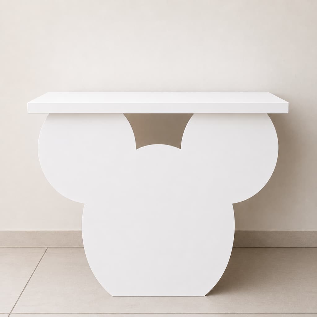 Mesa Mickey Mouse Desmontável Slim Para Festas Lançamento Mdf Decorado