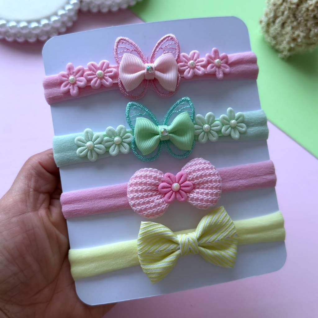 Kit Faixinha bebê Rn Laço infantil menina Laço de cabelo Tiara bebê Tiara Infantil