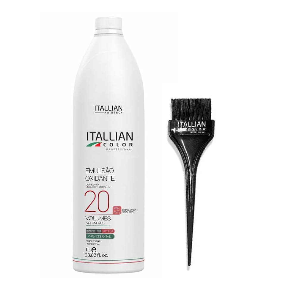 Emulsão Oxidante Estabilizada Oxi 20 Volumes 1l | Itallian Color