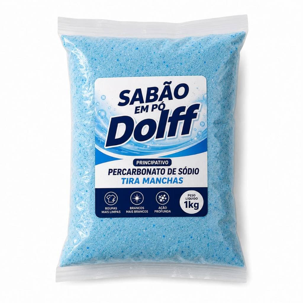 Sabão em Pó Percabonato Rustico Tira Mancha