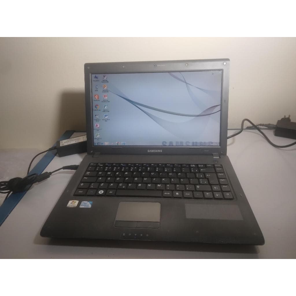 NOTEBOOK SAMSUNG NP-R430  4GB DUAL CORE LEIA A DESCRIÇÃO