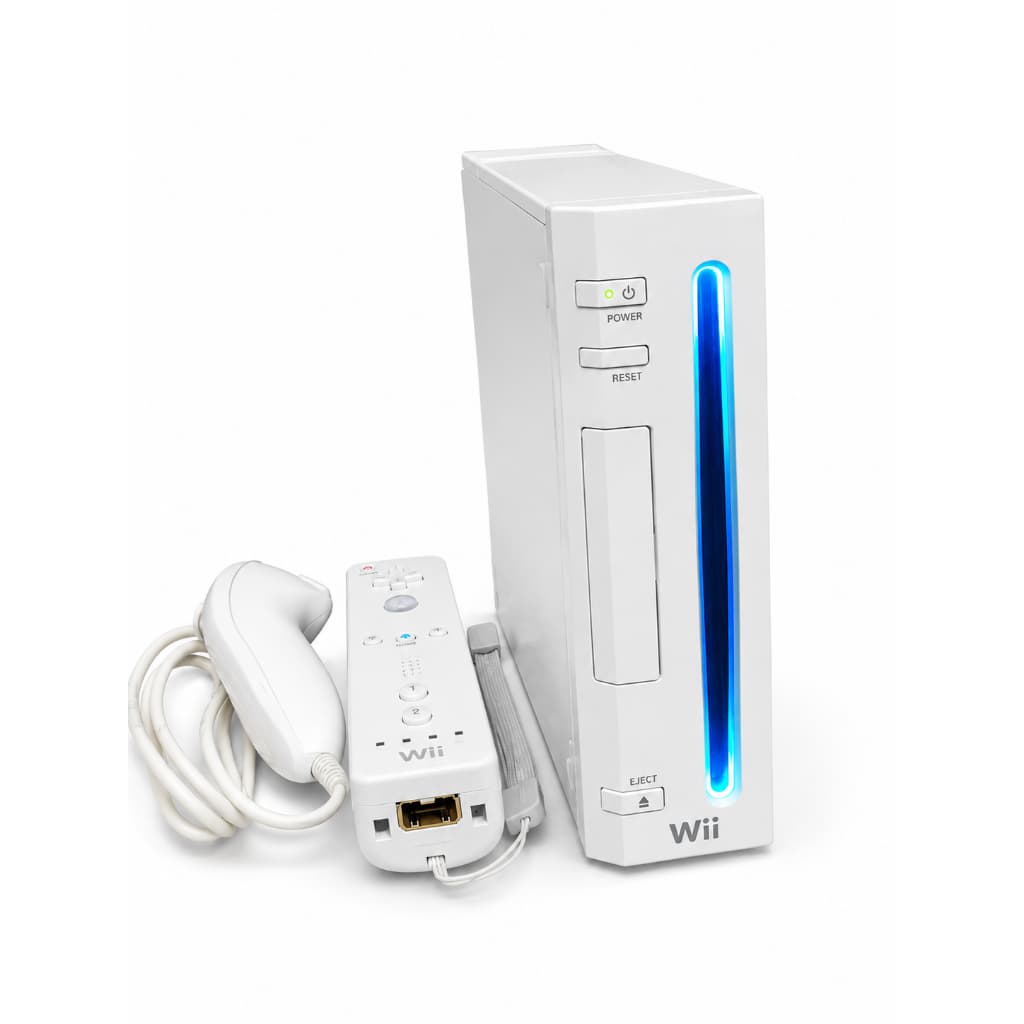 Nintendo wii Destrav 1 controle remote 1 Nunchuk  1 sensor bar 1 fonte original 110v