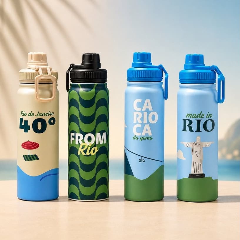 GARRAFA TERMICA 700ML RIO
